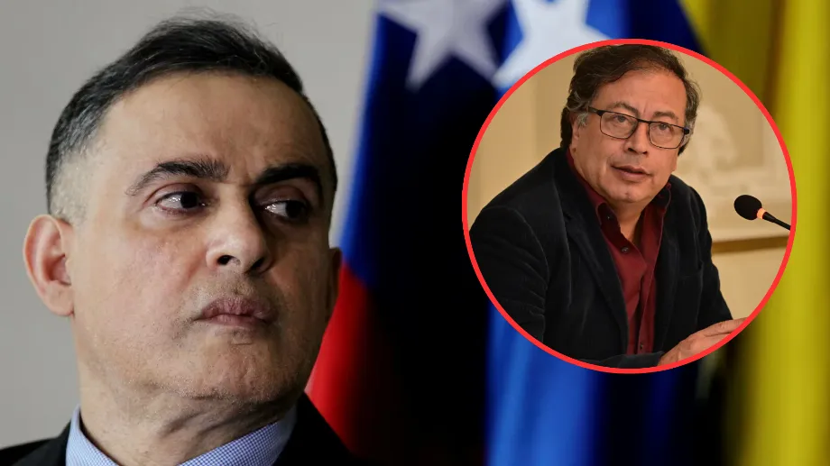 Tarek William Saab, procureur général du régime de Nicolás Maduro, a lancé de vives critiques contre le président colombien Gustavo Petro - crédit EFE