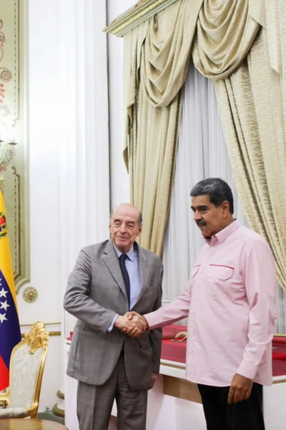 Voici à quoi ressemblait la réunion entre Nicolás Maduro et Álvaro Leyva Durán - crédit Instagram @nicolasmaduro