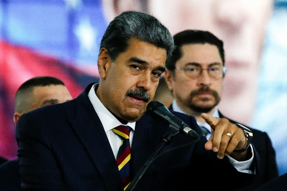 Nicolas Maduro parlant devant la Cour Suprême de Justice REUTERS/Leonardo Fernandez Viloria