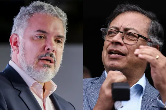 Iván Duque a répondu à Petro concernant ses déclarations sur son mandat : “En démocratie, je lui ai gagné avec plus de 2 millions de voix d'écart.”