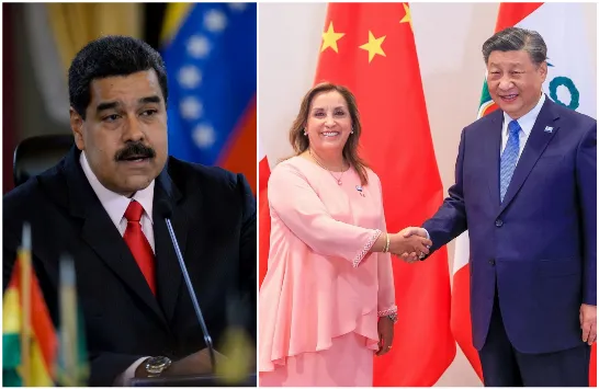 Nicolás Maduro et Xi Jinping parmi les étrangers ayant le plus de pouvoir déstabilisateur au Pérou, selon un sondage.