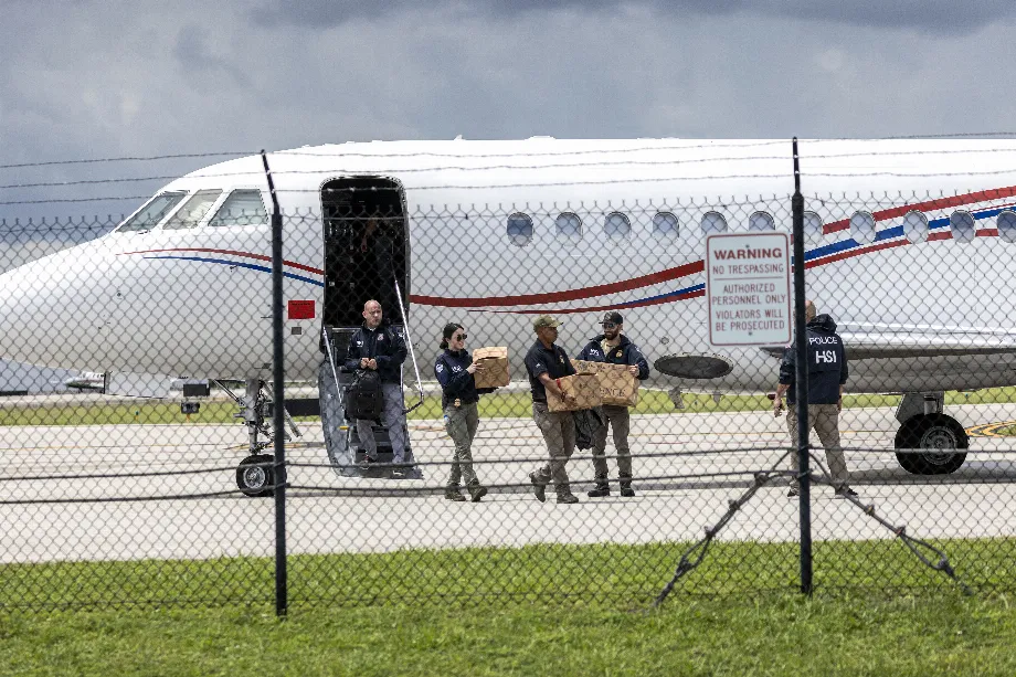 La République dominicaine a expliqué que la livraison à la États-Unis de l'avion saisi à Maduro a été autorisée par la Justice (EFE/Cristóbal Herrera-Ulashkevich)