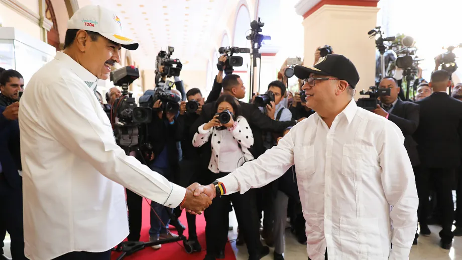 Le dictateur Nicolás Maduro a assuré que le président Petro cherche le meilleur pour le Venezuela - crédit Présidence de la Colombie