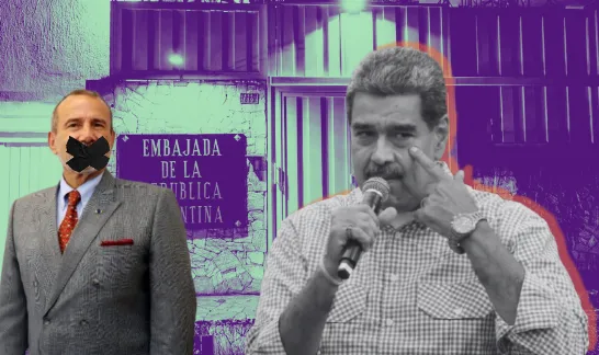 Le silence du gouvernement péruvien après le blocus du dictateur Nicolás Maduro contre l'Ambassade d'Argentine à Caracas.