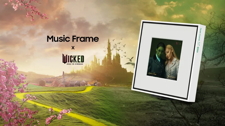 Un Music Frame édition spéciale dédié au film Wicked