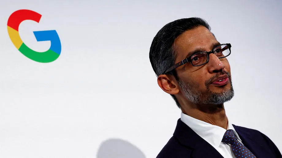 Depuis Google, le dirigeant a employé plusieurs innovations en IA. (Photo : REUTERS/Gonzalo Fuentes/File Photo)