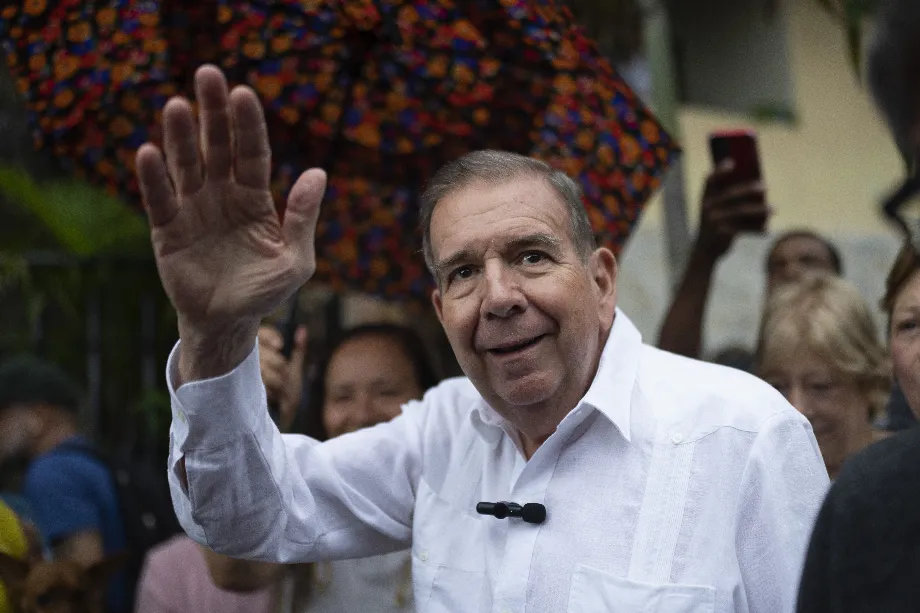 Edmundo González. (AP Foto/Ariana Cubillos)