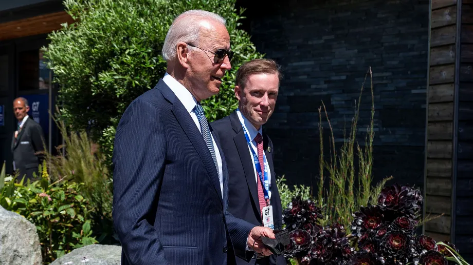 La consolidation de la dictature vénézuélienne a trois responsables aux États-Unis : le président Joe Biden, le conseiller à la sécurité nationale Jake Sullivan et le secrétaire d'État Antony Blinken. Doug Mills/Pool via REUTERS