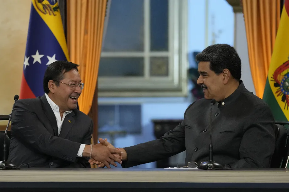 Luis Arce, président de la Bolivie, est l'un des grands alliés régionaux de la dictature de Nicolás Maduro au Venezuela (AP/ARCHIVE)