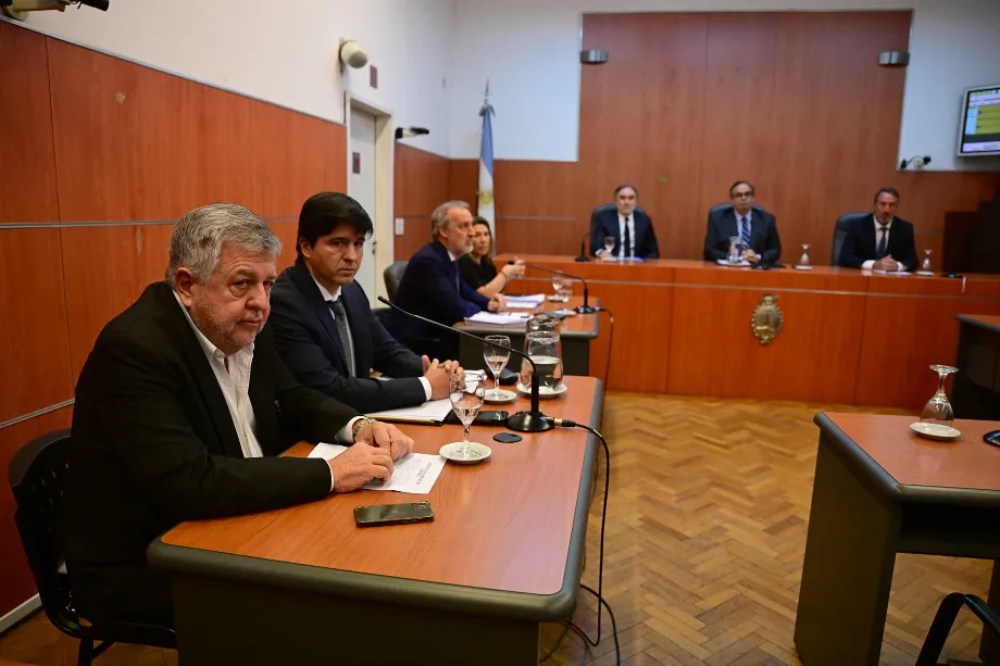 Audience before the Federal Court regarding the case investigating crimes in Venezuela (Photos: Maximiliano Luna)