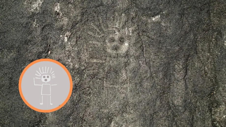 Images fournies à EFE par l'Institut Nazca de l'Université de Yamagata au Japon et IBM Research d'une image générée par IA d'une des pampas péruviennes de Nazca (Pérou). EFE/Institut Nazca de l'Université de Yamagata au Japon et IBM Research