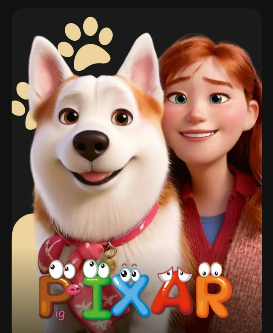 Cette application permet de créer un personnage de PIXAR à partir d'une image. (Photo : Creati AI Photo Generator)