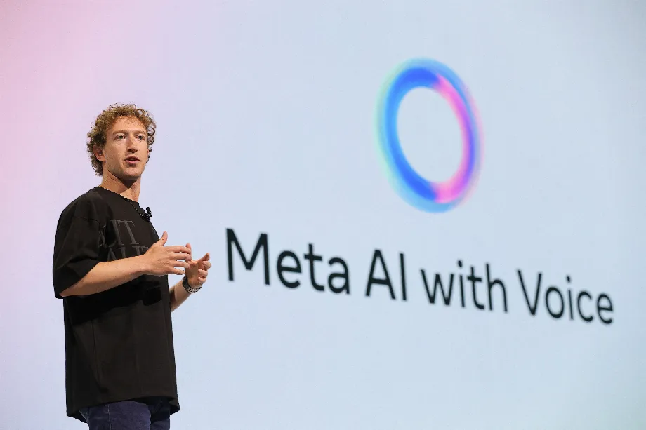Meta AI aura désormais une génération de contenu avec voix, y compris la voix de John Cena. (REUTERS/Manuel Orbegozo)