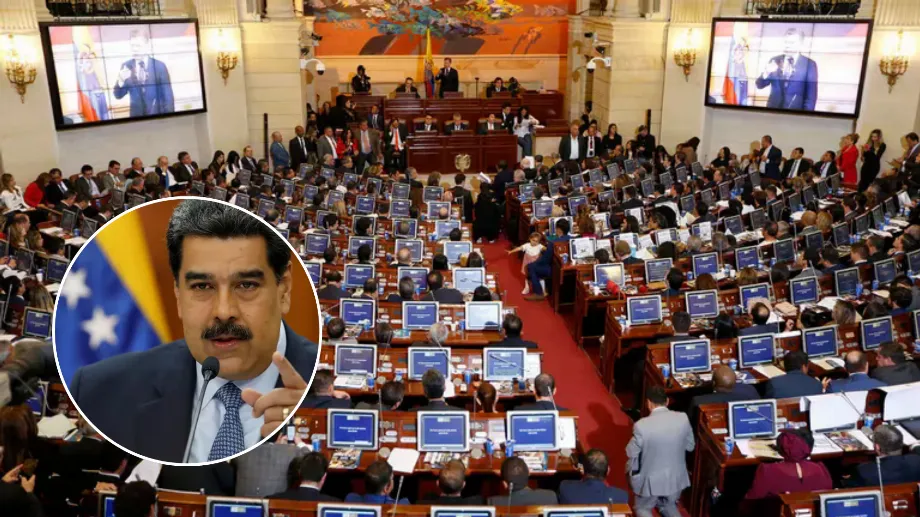 La Chambre des Représentants et le Sénat ont exhorté Gustavo Petro à reconnaître Edmundo González comme président légitime du Venezuela - crédit AP et Manaure Quintero/REUTERS
