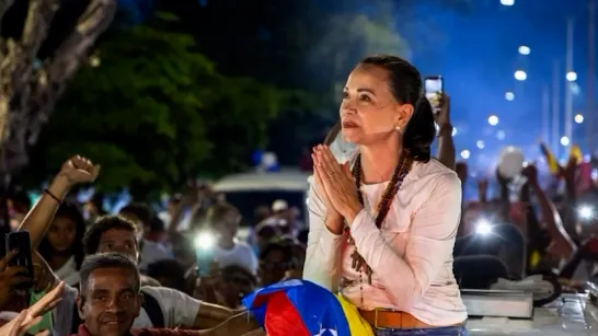 María Corina Machado a répudié la “vague de terreur” du régime chaviste après l'arrestation du maire de Maracaibo.