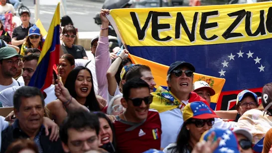 La marche mondiale contre la fraude de Maduro, en photos : des milliers de Vénézuéliens ont élevé leur voix pour la liberté.