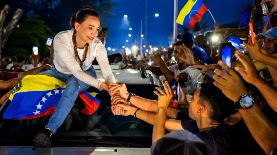 María Corina Machado remporte le prix Václav Havel des droits de l'homme du Conseil de l'Europe.