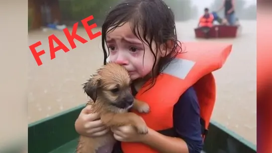 Ne tombez pas : de fausses images générées par l'IA sur l'ouragan Helene circulent sur les réseaux sociaux.
