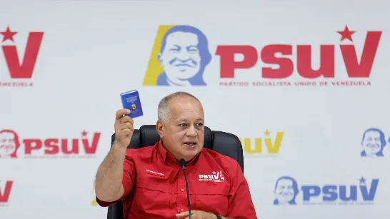 « Ils pensent qu'ils peuvent faire ce qu'ils veulent » : la menace de Diosdado Cabello après l'arrestation arbitraire de Juan Pablo Guanipa.