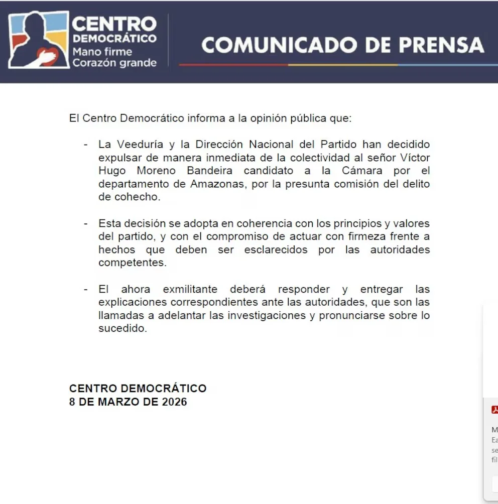 El candidato deberá responder ante