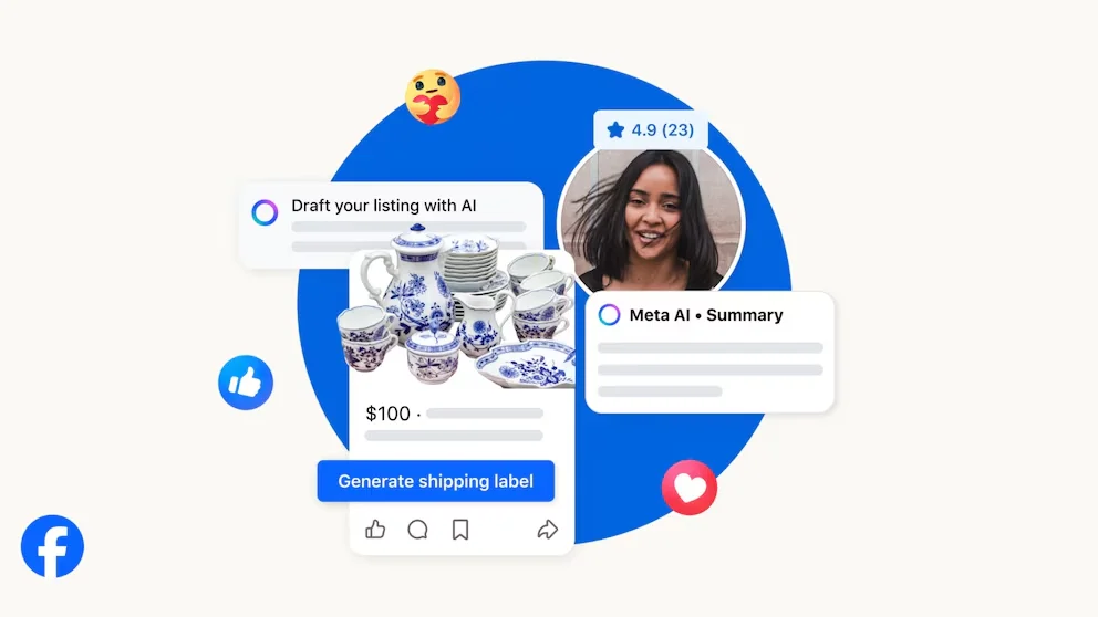 Meta AI permet de créer des publications