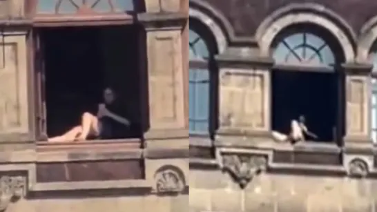 La vidéo d'une femme bronzant au Palais National aurait pu être créée avec de l'IA, affirme Infodemia.