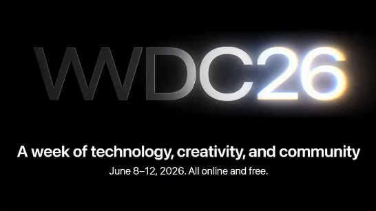 Apple célébrera la WWDC 2026 du 8 au 12 juin.