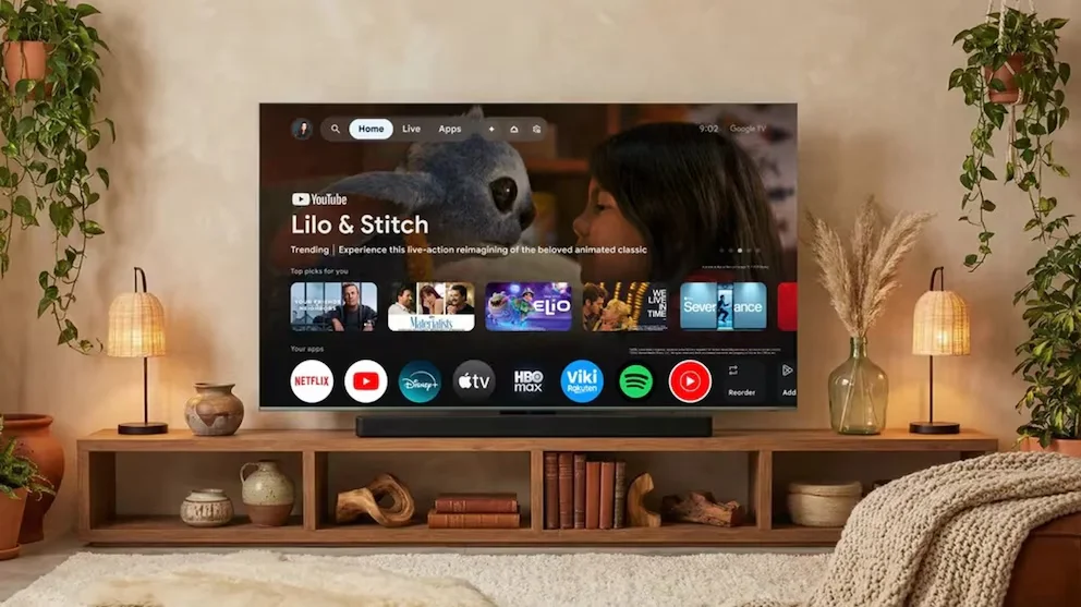 Nano Banana permettra de transformer des photos sur Google TV en utilisant des commandes vocales simples. (Europa Press)