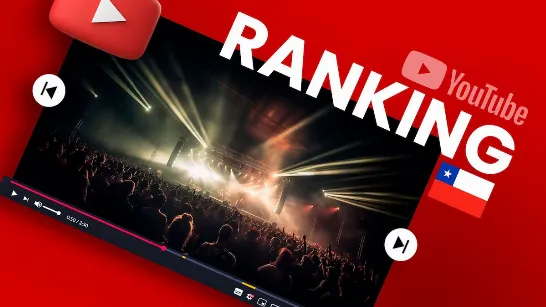 Classement des tendances sur YouTube Chili : les 10 vidéos les plus vues.
