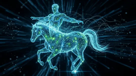Ainsi est le modèle Centaure Numérique : un nouveau leadership qui unit créativité humaine et automatisation intelligente.