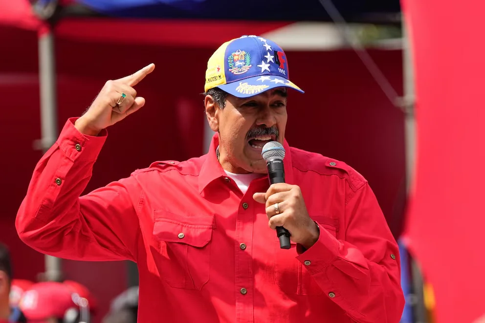 Nicolás Maduro, dictateur vénézuélien, a été capturé par les États-Unis au début de janvier 2026 - crédit Matías Delacroix/AP