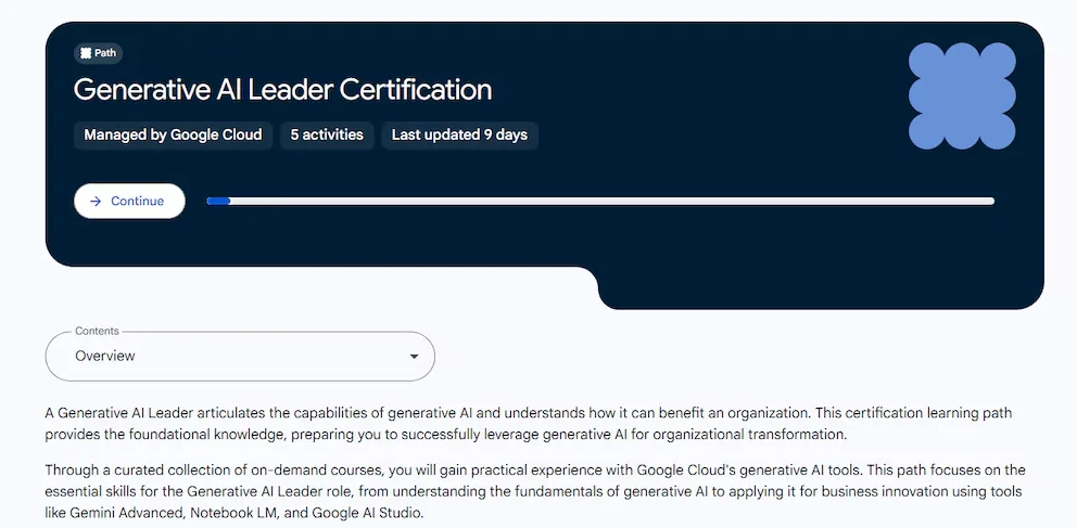 Google Cloud - IA générative - cours gratuits - technologie - 16 avril