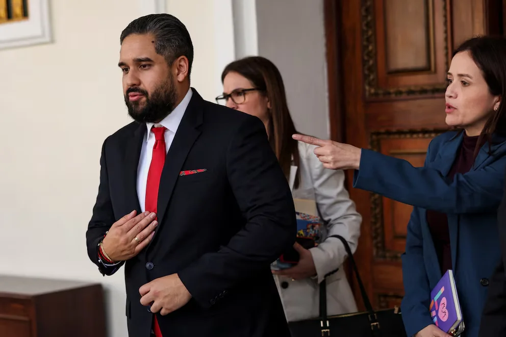 Nicolás Maduro Guerra, fils de Maduro, figure parmi ceux qui ont été écartés des lucratifs affaires avec l'État (REUTERS/Leonardo Fernandez Viloria)