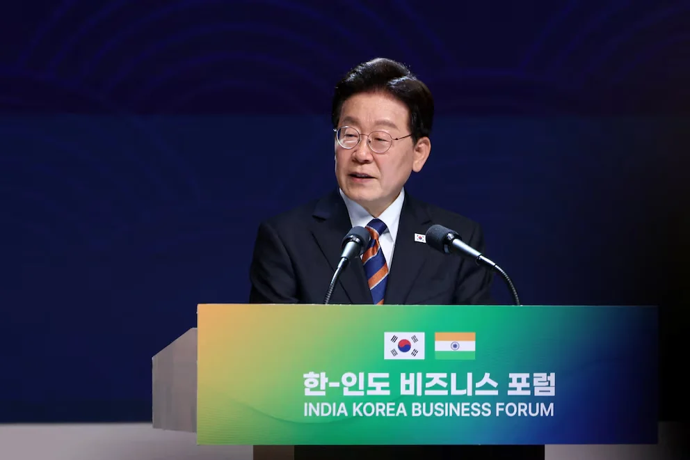 Le président sud-coréen, Lee Jae Myung. REUTERS/Bhawika Chhabra