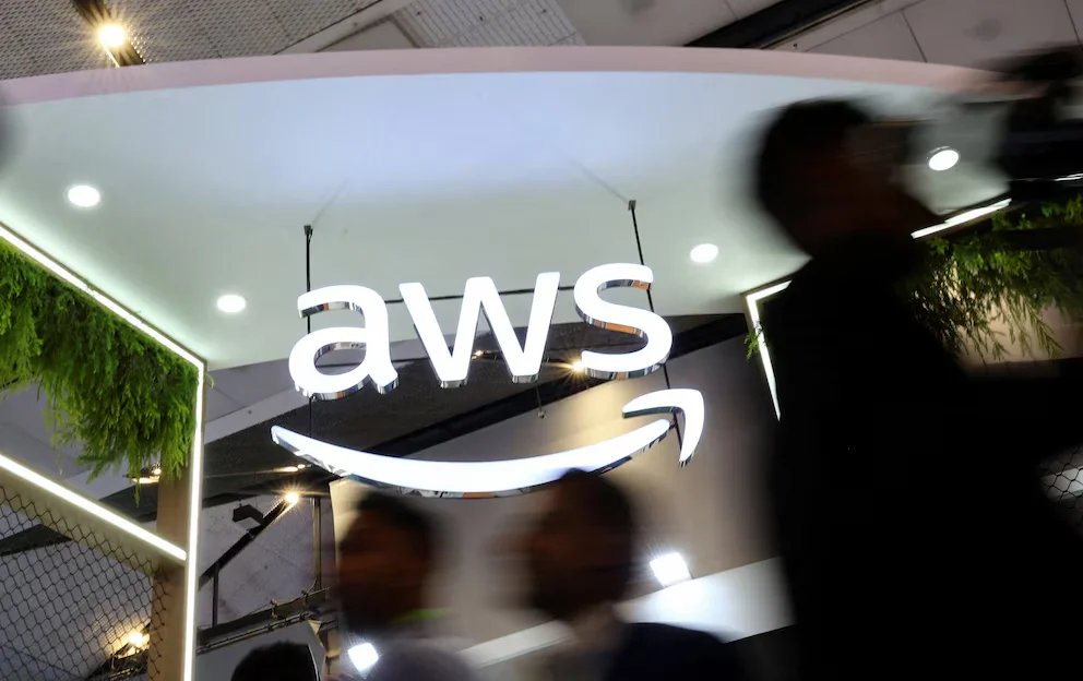 Amazon Web Services (AWS) est la division de calcul en nuage d'Amazon.   REUTERS/Anushree Fadnavis    