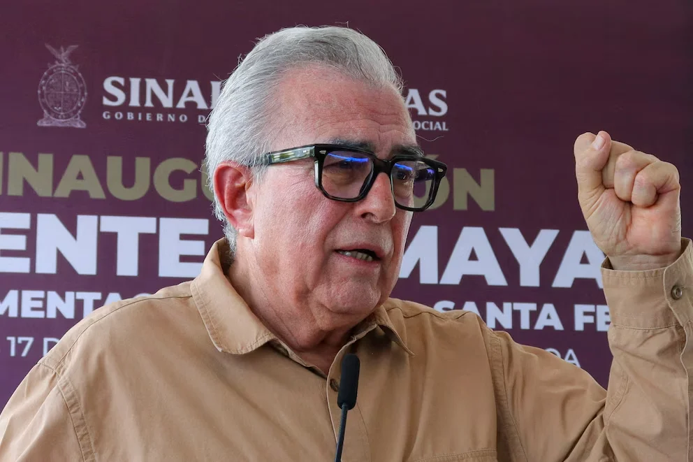 Les enquêtes contre Rubén Rocha Moya sont encore au stade initial, sans déterminations concluantes jusqu'à présent. REUTERS/David Gaspar/File Photo