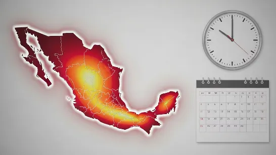 Pluies torrentielles, vents violents et chaleur extrême : voici comment sera le temps au Mexique ce 11 mai.