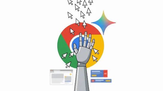 Google dit que Chrome t'aide à naviguer : le fait est qu'il le fait désormais à ta place.