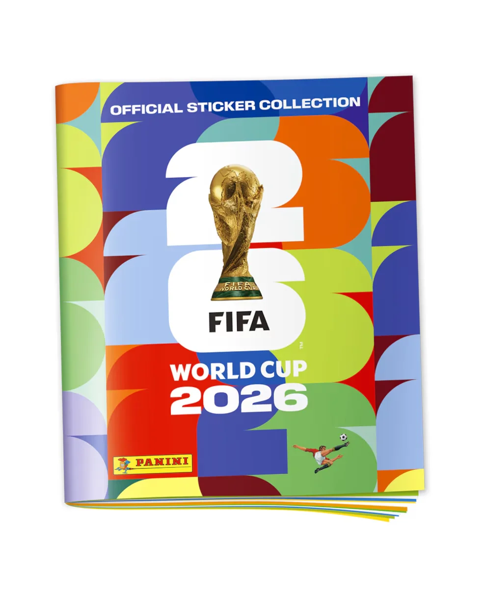 Voici la couverture officielle de l'album du Mondial 2026 (Panini Officiel)