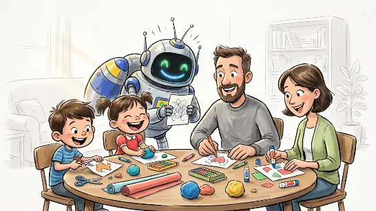 L'essor de l'intelligence artificielle redéfinit la créativité des enfants et préoccupe les parents quant à ses effets futurs.