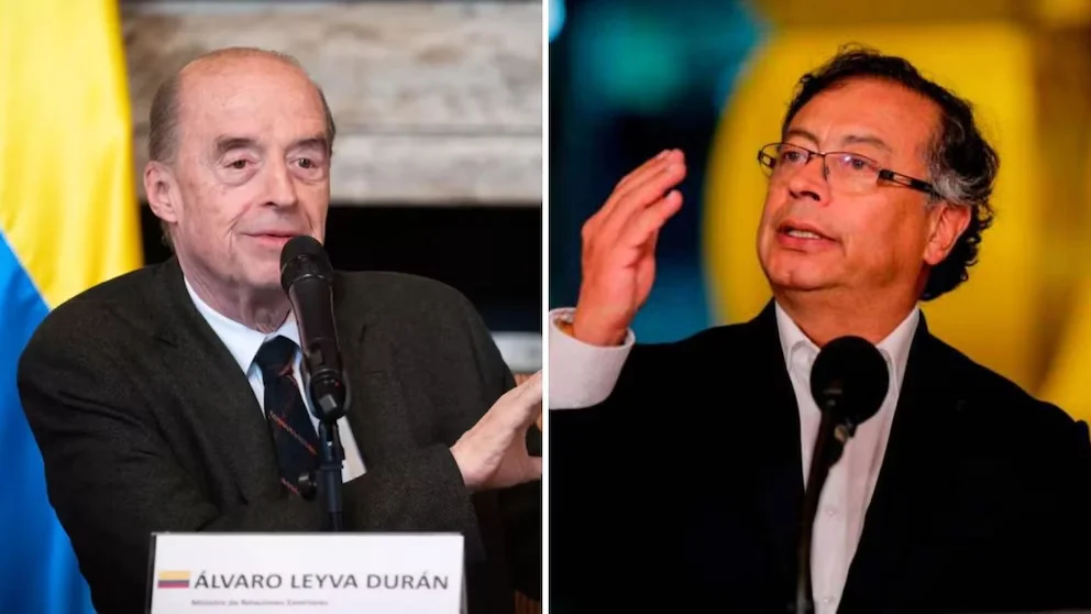 L'ancien ministre a assuré sur X qu'il cherche à « sauver la Colombie » d'un supposé plan du président pour méconnaître les résultats électoraux - crédit Ministère des Affaires étrangères et Présidence