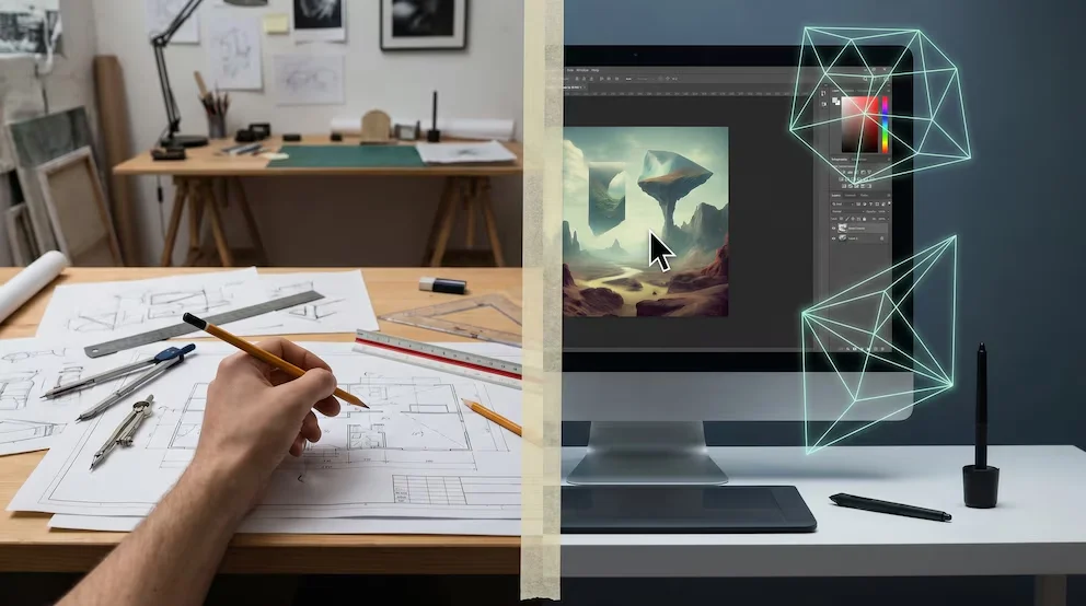 IA - photos - dessin technique - technologie - 31 mai