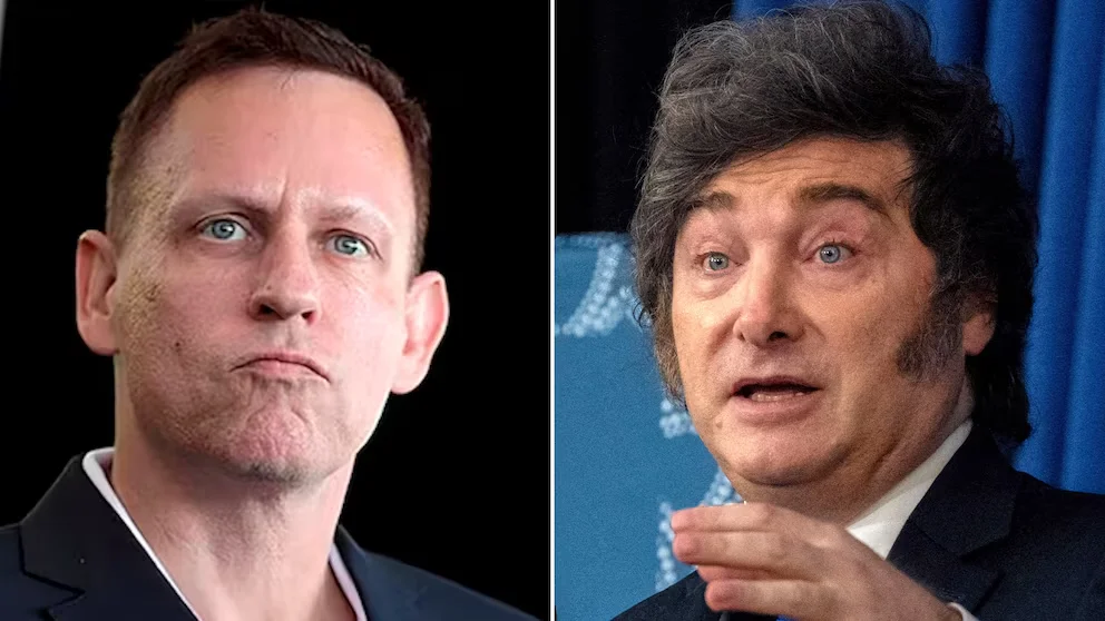 Peter Thiel - Javier Milei
