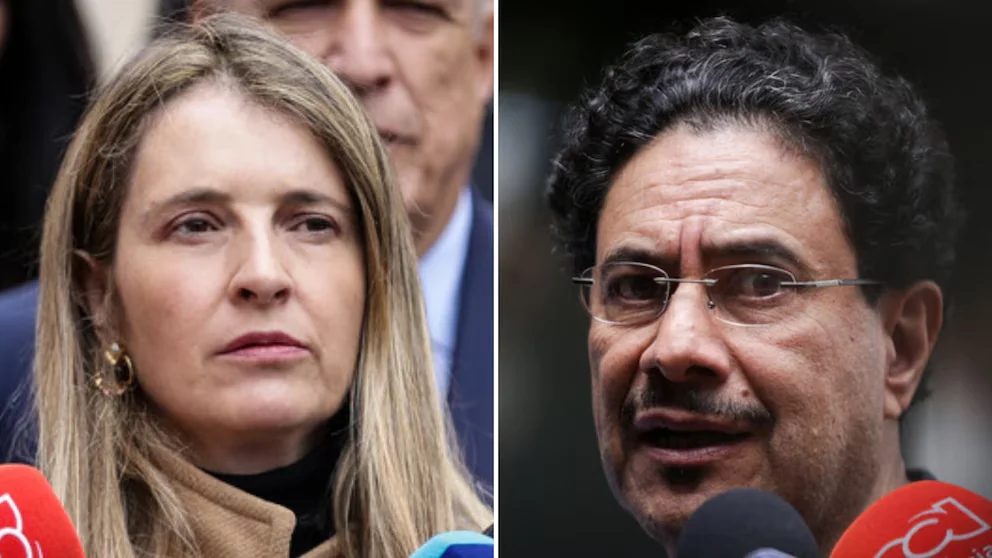 Paloma Valencia a affirmé qu'Iván Cepeda a défendu des personnes comme Jesús Santrich et Iván Márquez, qu'elle considère responsables d'actes terroristes et de générer plus de polarisation en Colombie - crédit Colprensa