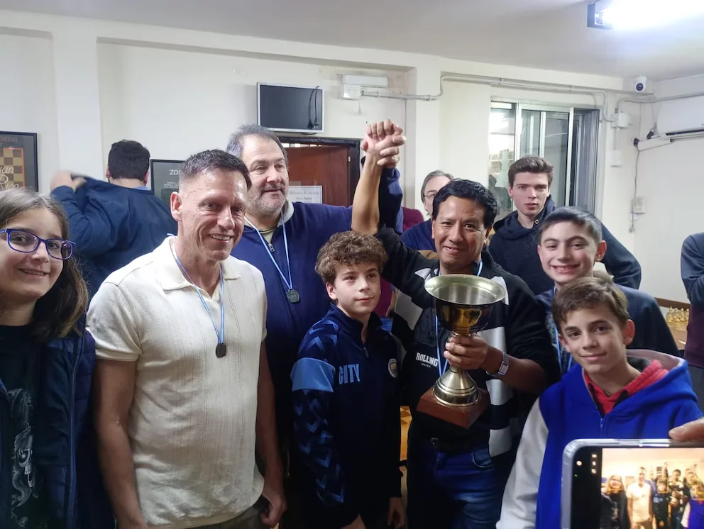 Peter Thiel au Torre Blanca, l'un des clubs d'échecs les plus actifs de la ville de Buenos Aires