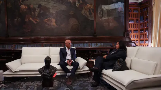 Après s'être rencontrée avec Jorge Rodríguez, l'ancienne députée Dinorah Figuera a parlé de la transition vers la démocratie et a voyagé aux États-Unis.