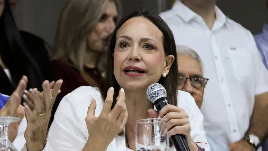 María Corina Machado a exhorté les Colombiens à voter avec "pleine conscience" pour l'avenir de la démocratie et de la liberté du pays.