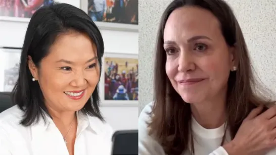 Keiko Fujimori a conversé avec María Corina Machado, prix Nobel de la paix : « Le bien l'emporte sur le mal ».