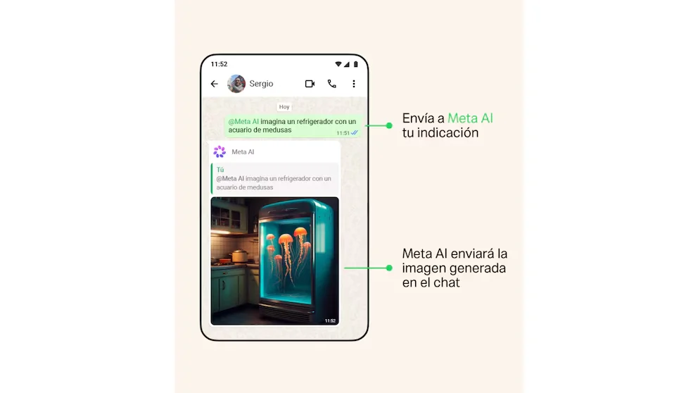 Images IA Whatsapp