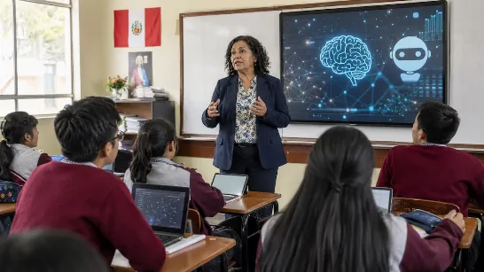 Intelligence artificielle dans les salles de classe : l'ancienne ministre de l'Éducation Marilú Martens propose de réviser le curriculum et de former les enseignants.